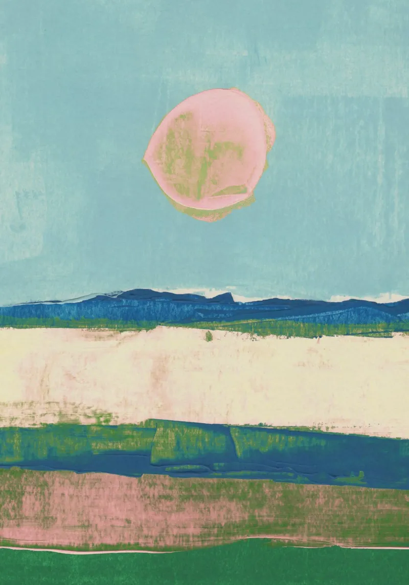 The End of Summer #1 forex plate by Alisa Galitsyna