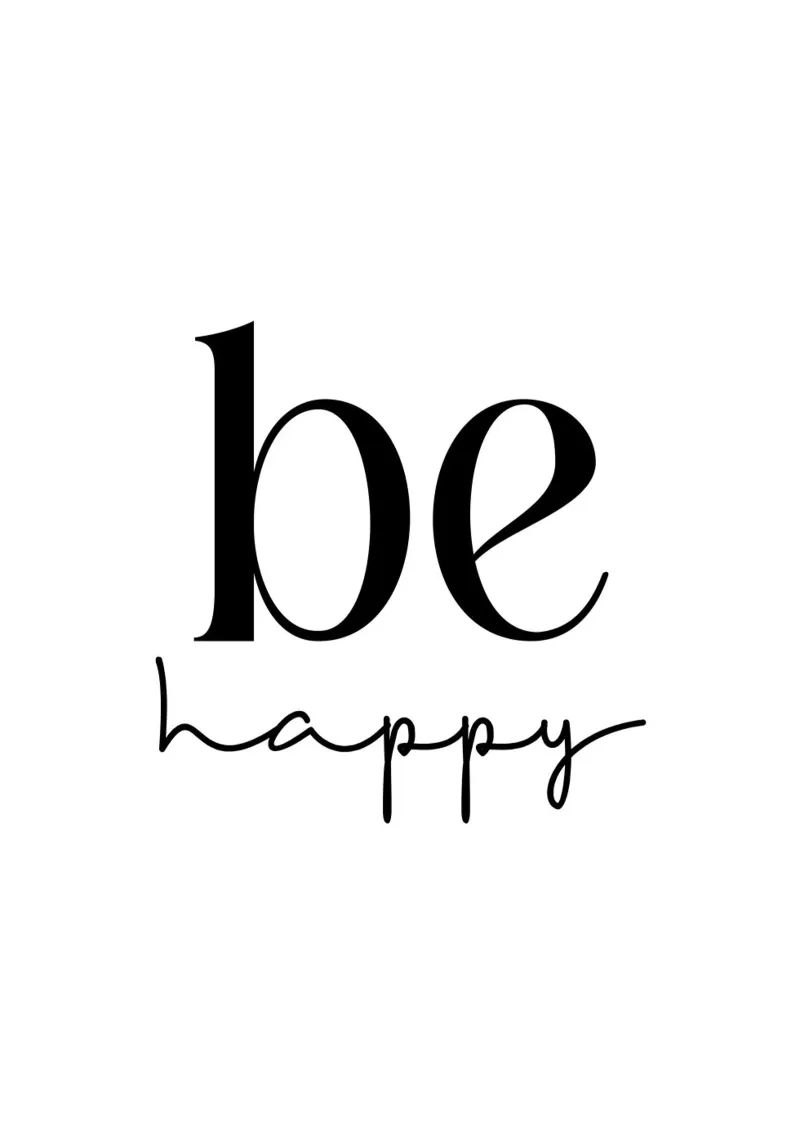 Be happy carta hahnemühle da BAINAI QUOTES