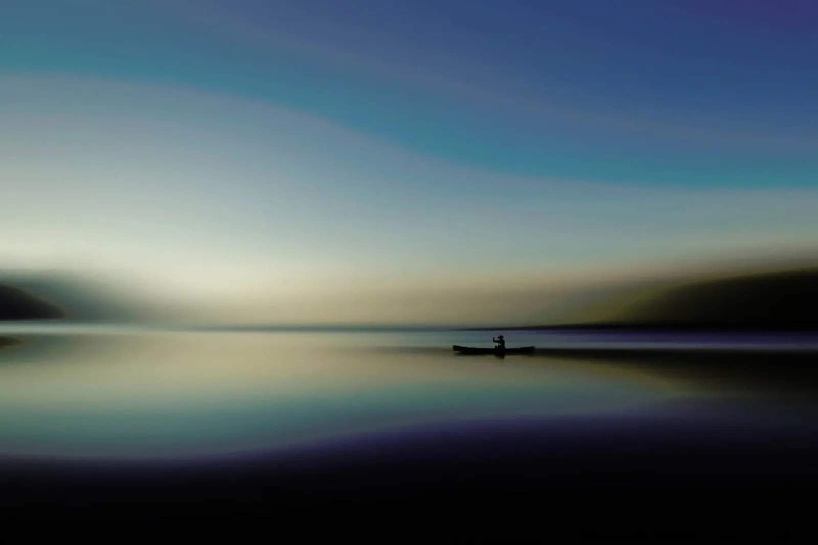 Alone in Somewhere - Cie Shin alluminio dibond da Pictufy