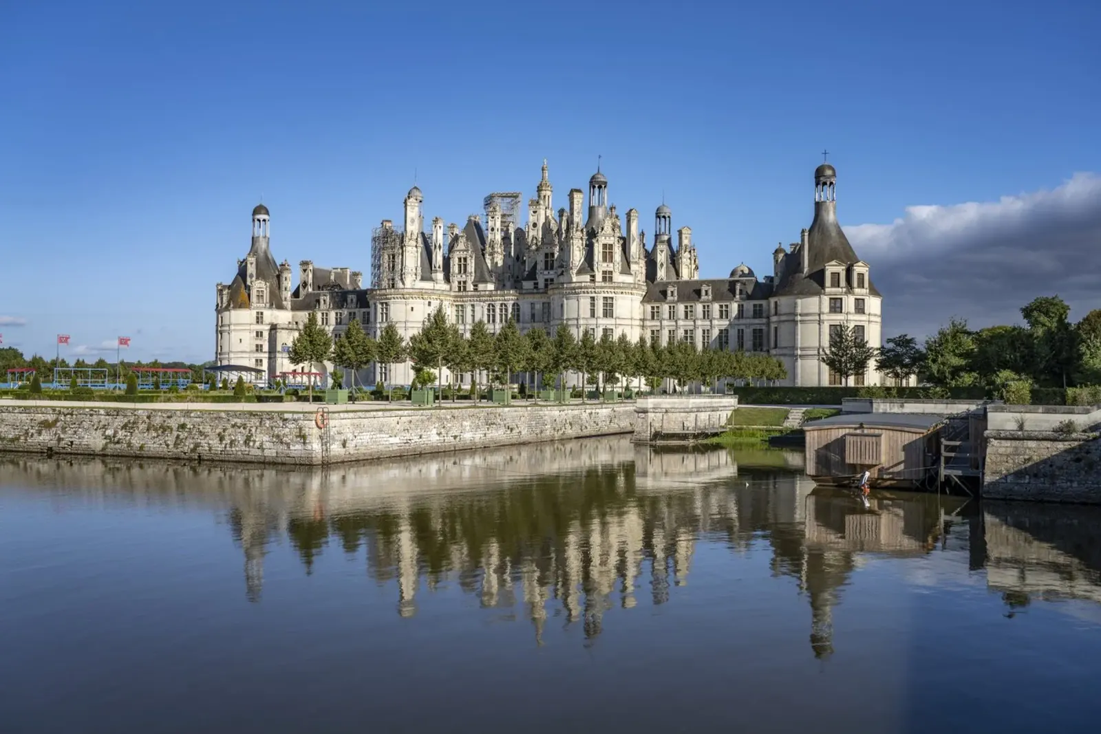 Castello di Chambord pellicola backlit da Reisefotografie - Bilder aus aller Welt