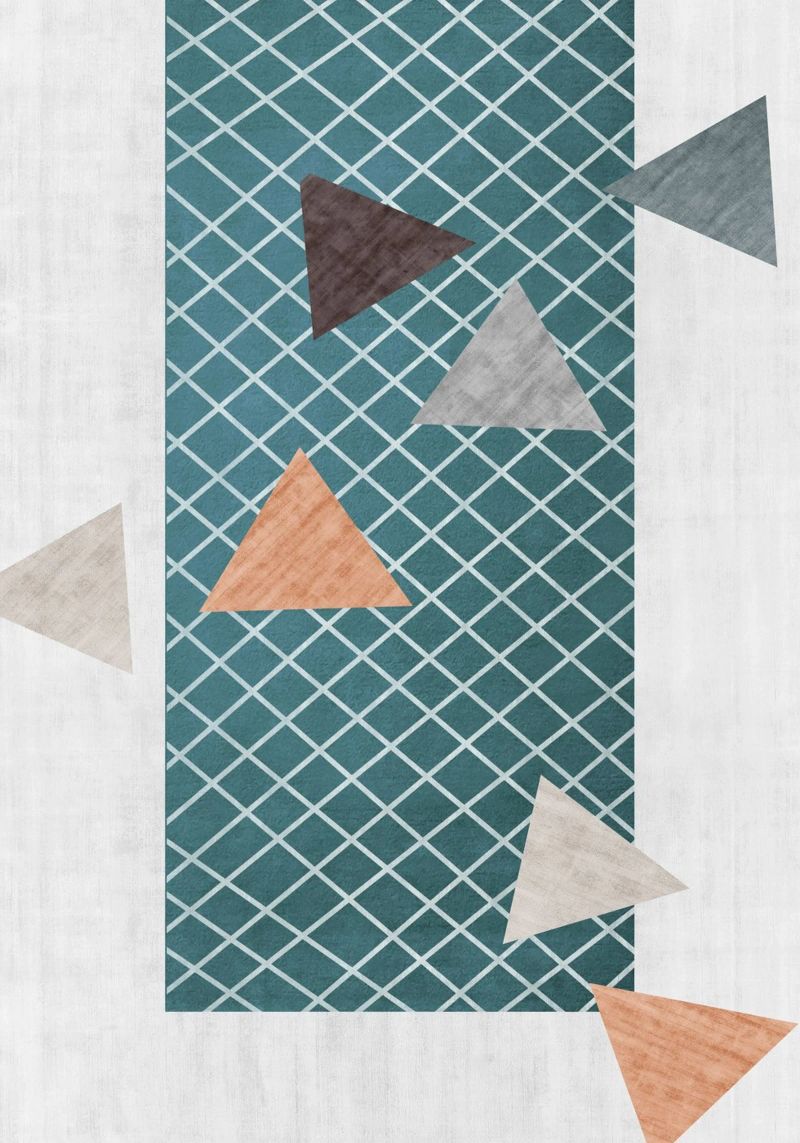 Triangles in various shades pellicola backlit da LisaArtes