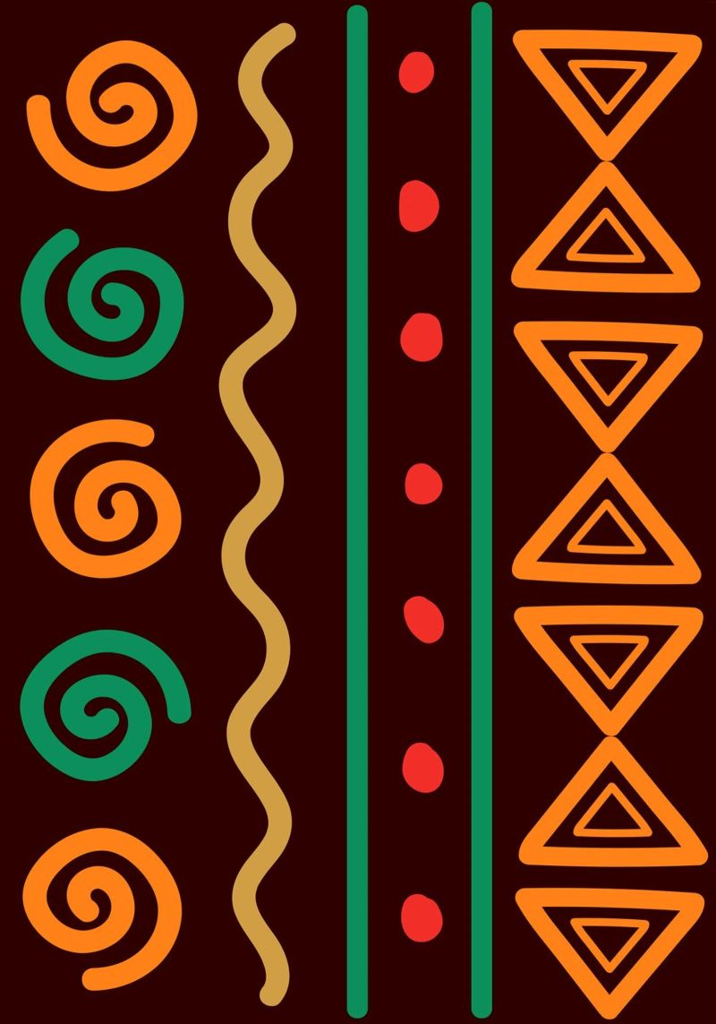 Afro design poster da LisaArtes