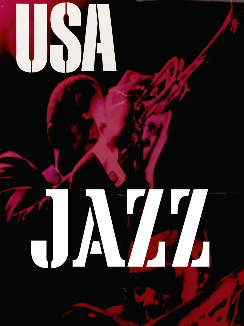 USA JAZZ poster con telaio in plastica da ramosashop