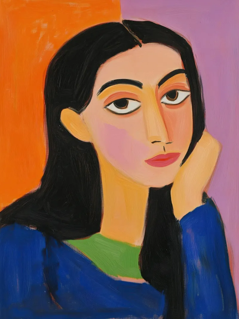 Donna Fauve alluminio dibond da Art Center