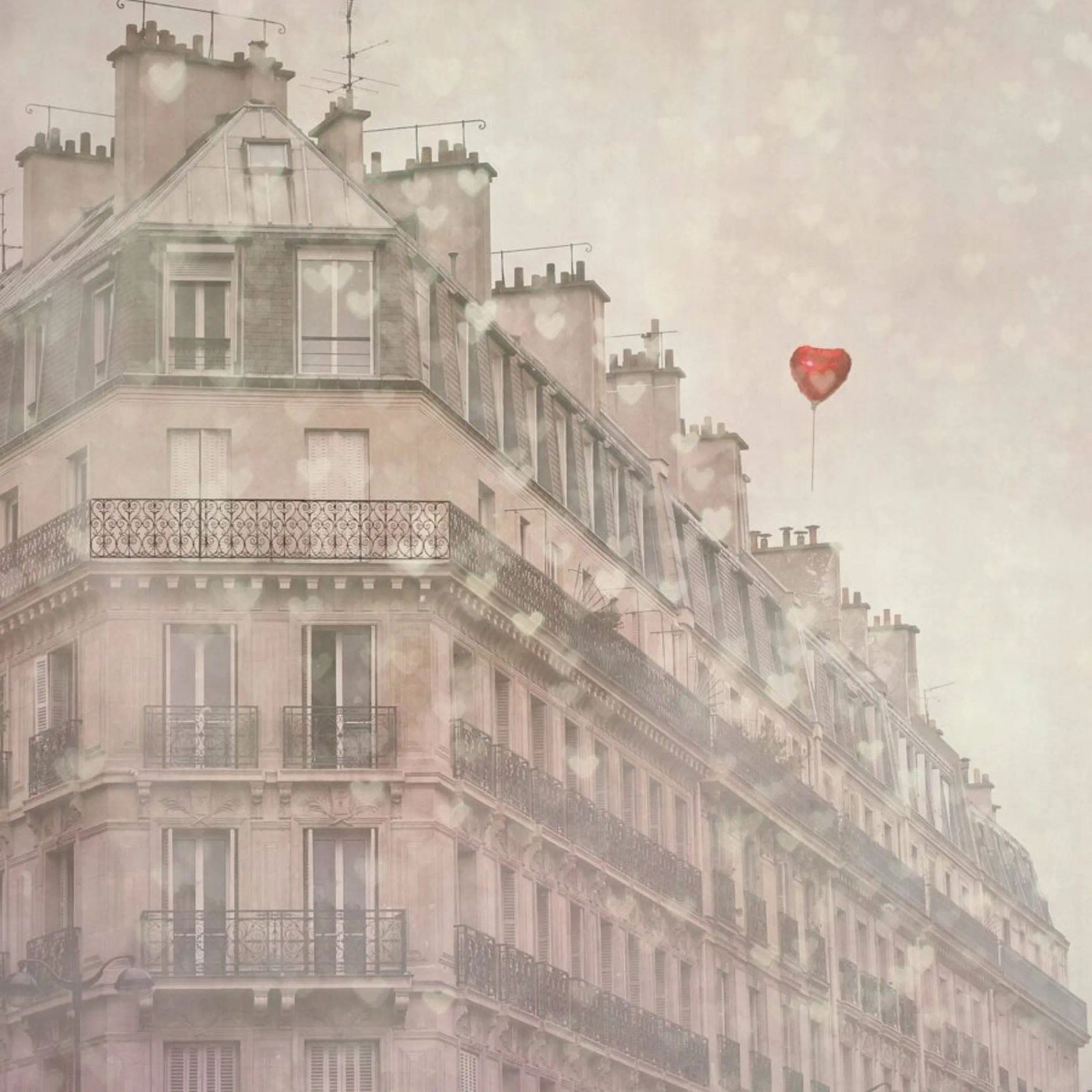 Heart Paris poster de Keri Bevan