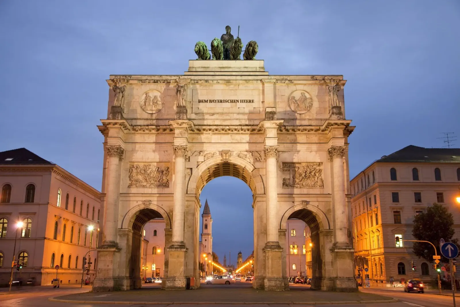 Siegestor München carta hahnemühle da Reisefotografie - Bilder aus aller Welt