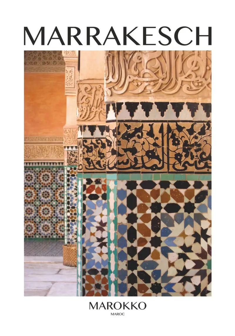 Mosaico di Marrakech pellicola backlit da SusanneSchulz