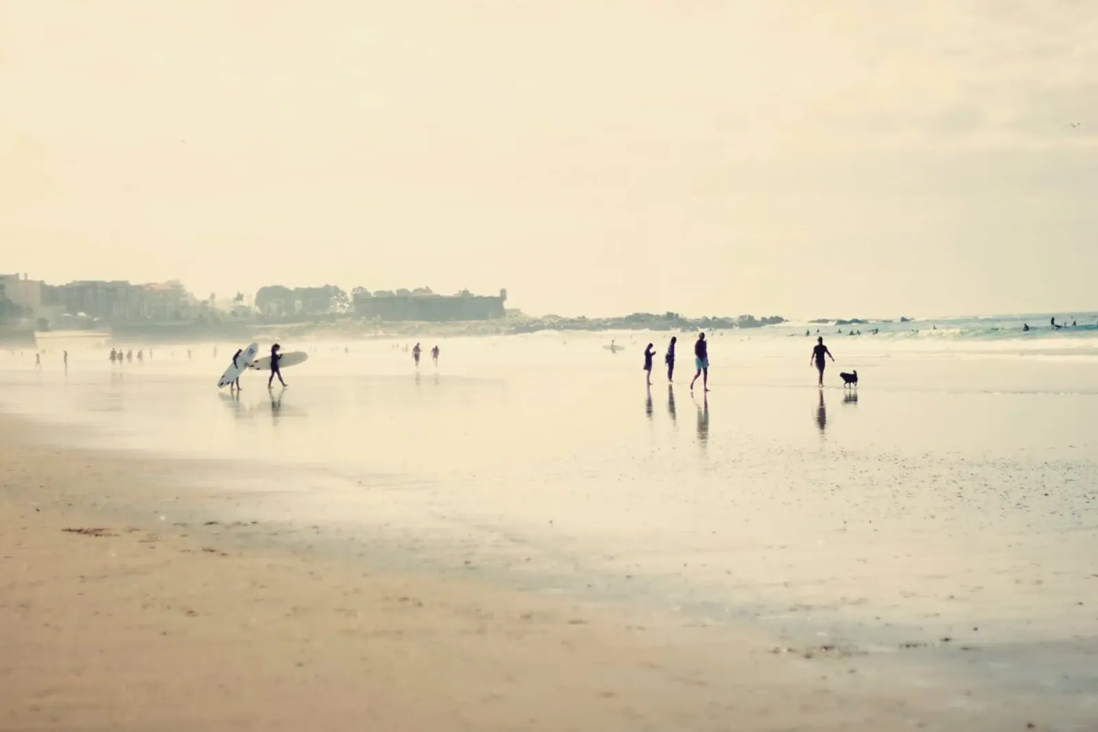 Beach Life I pellicola backlit da Ingrid Beddoes