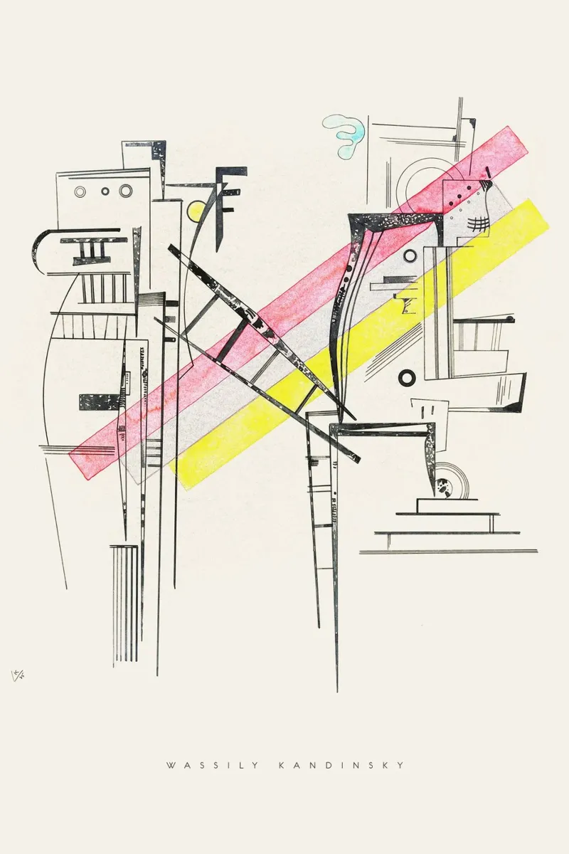 Wassily Kandinsky - Transmission poster da Old Masters