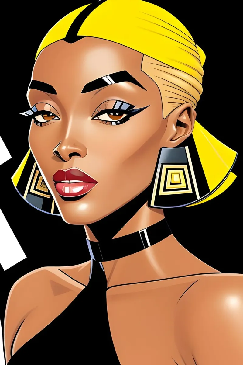 GLAM GODDESS canvas by ART DECO