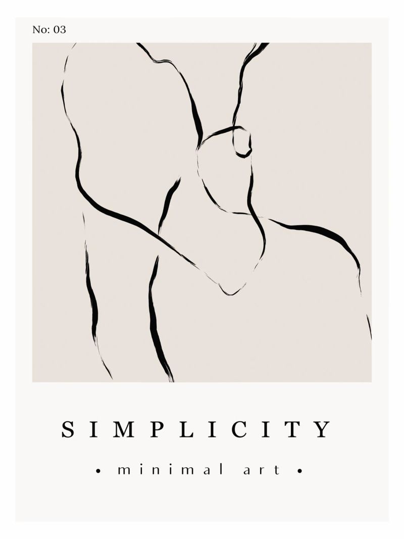 The New Simple No 57 Poster von treechild