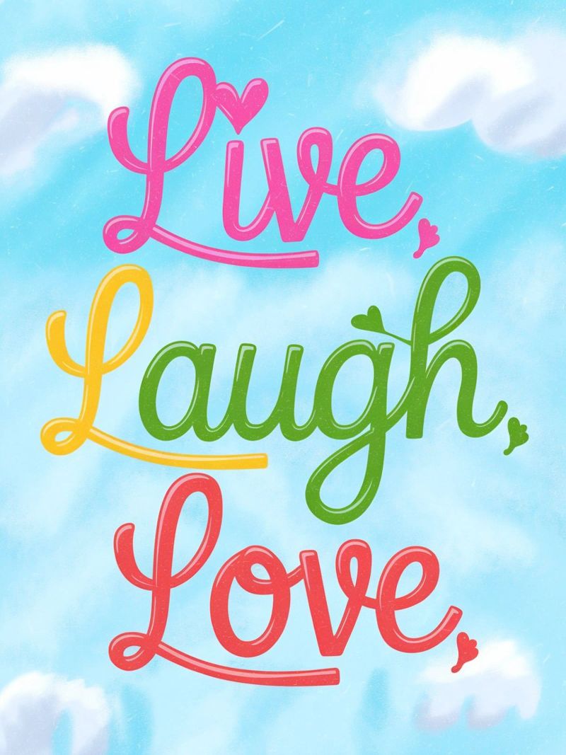 Vivere, ridere, amare plexiglass da logic