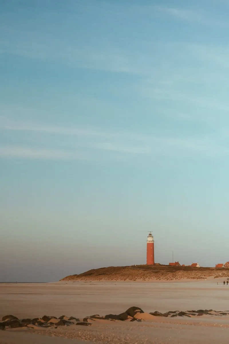 Texel Leuchtturm pellicola backlit da Stina Freytag