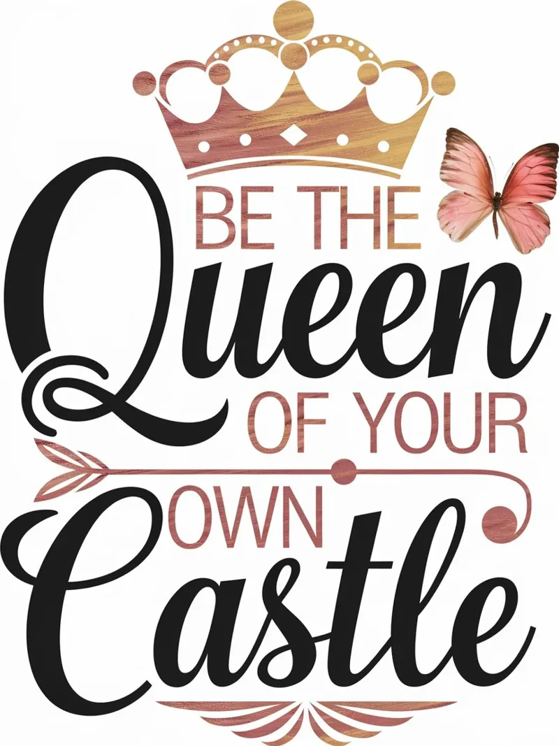 ESSERE LA REGINA DEL PROPRIO CASTELLO carta hahnemühle da logic