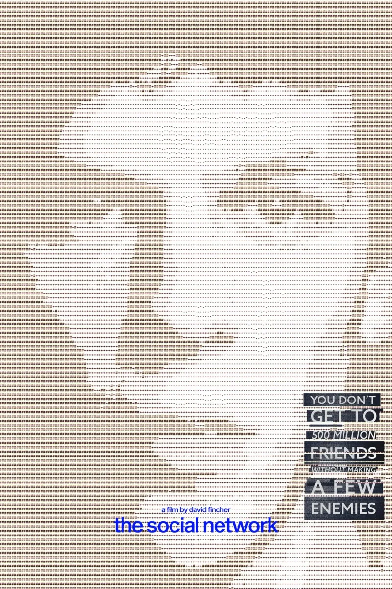 The Social Network Movie carta hahnemühle da Attaboy Dsgn