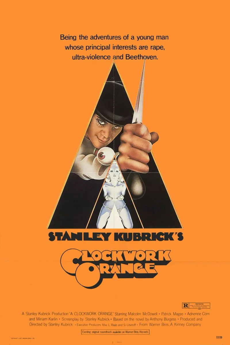 A Clockwork Orange Movie carta hahnemühle da Attaboy Dsgn