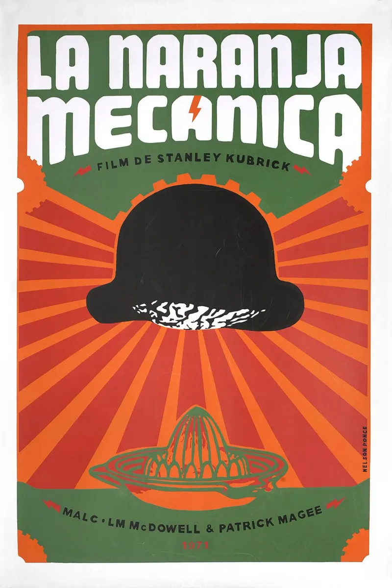 A Clockwork Orange Movie carta hahnemühle da Attaboy Dsgn