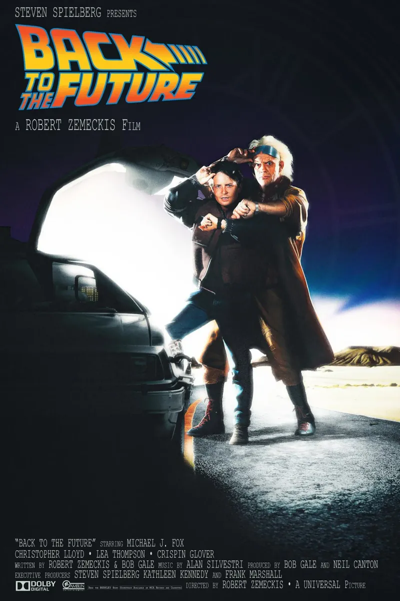 Back to the Future Movie carta hahnemühle da Attaboy Dsgn