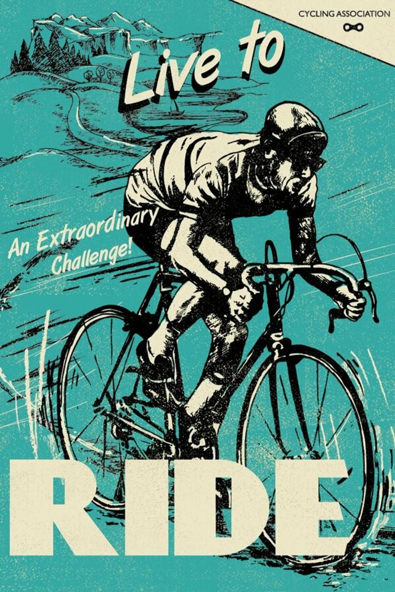 Live To Ride poster by Rocket68