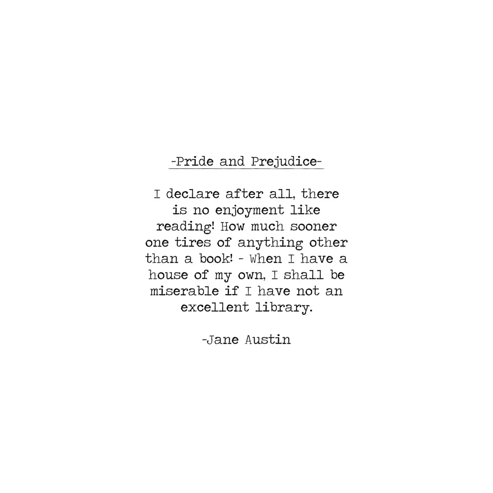Orgoglio e pregiudizio - L'amore per la lettura citazione di un libro pellicola backlit da Summer Soul Co. - Quotes