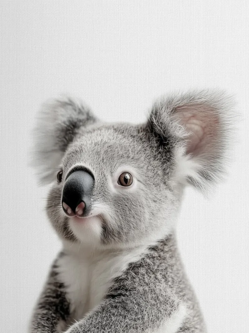 Ben simpatico koala pellicola backlit da Carinaprint