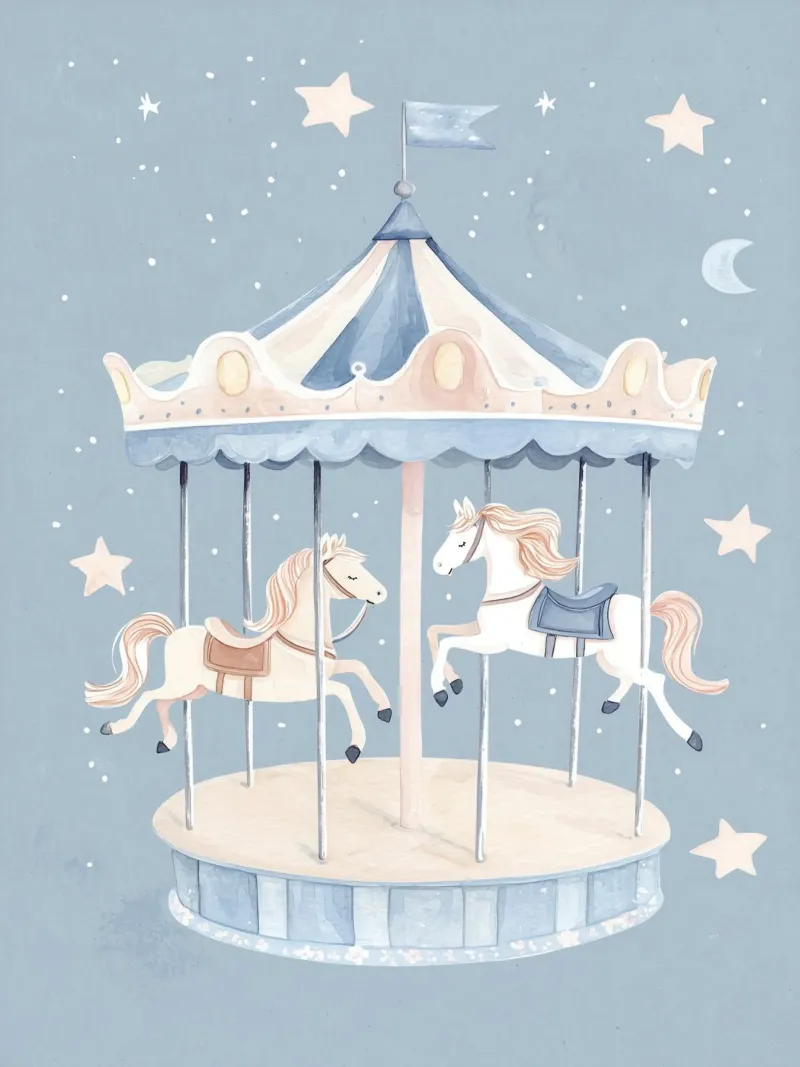 Dreamy Carousel pellicola backlit da treechild