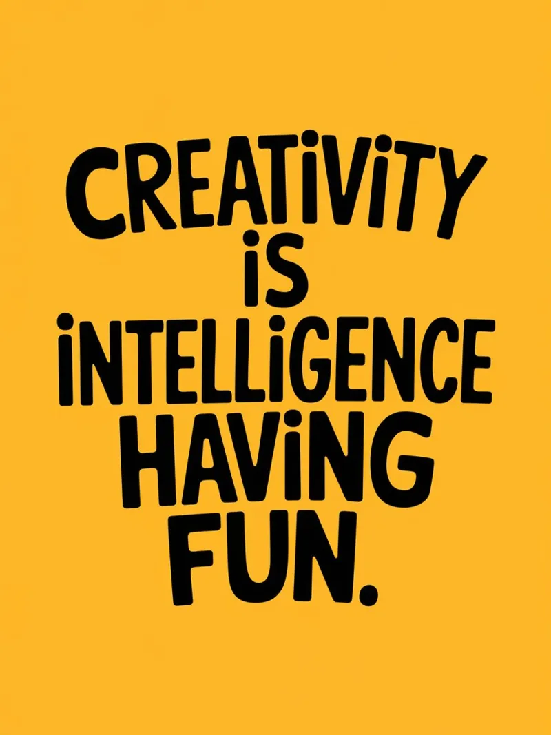 La creatività è intelligenza che si diverte. pannello forex da logic