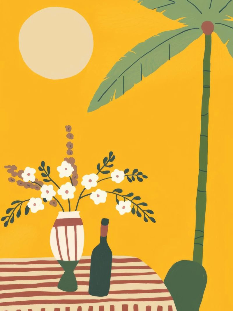 Sunny Day Still Life poster by Artie Shifa