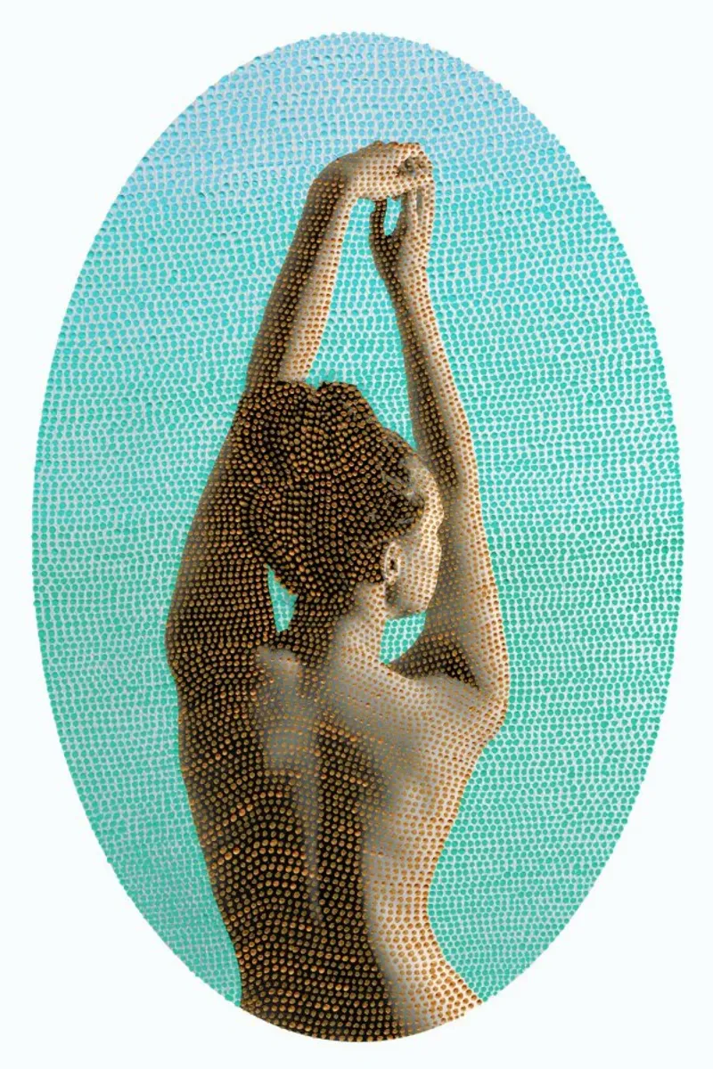 Noise (Mint) carta hahnemühle da BlauMaschine