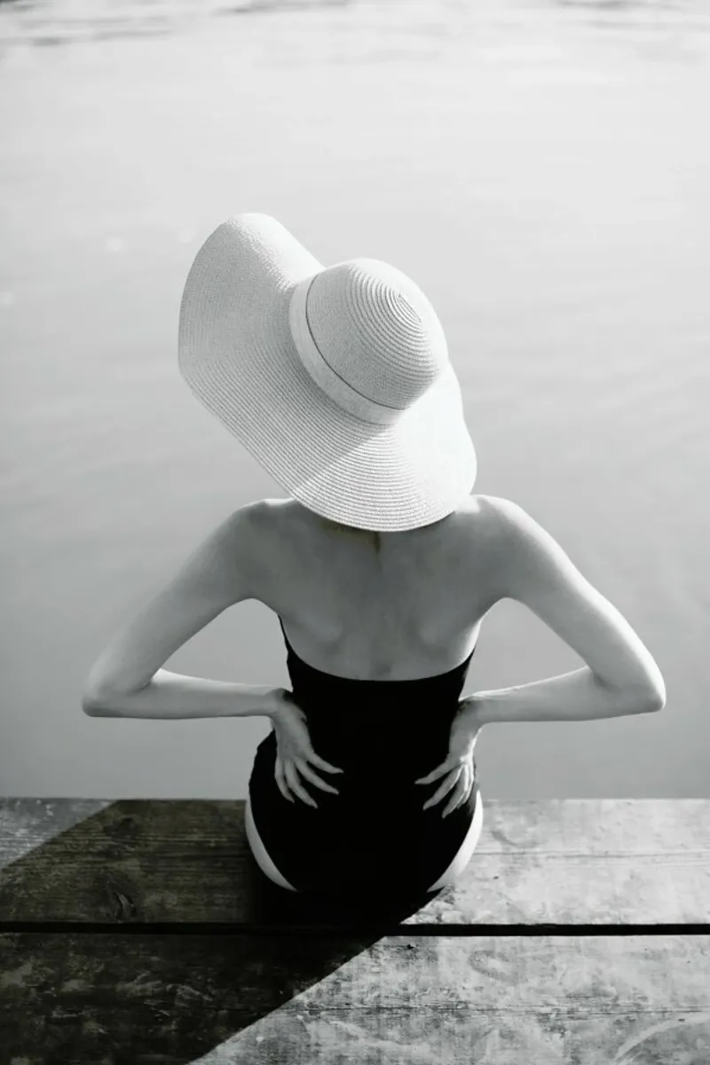 Beach Girl pellicola backlit da Jovana Rikalo