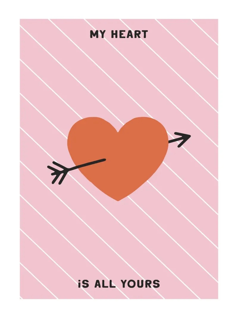 My Heart Is All Yours No 2 poster da treechild