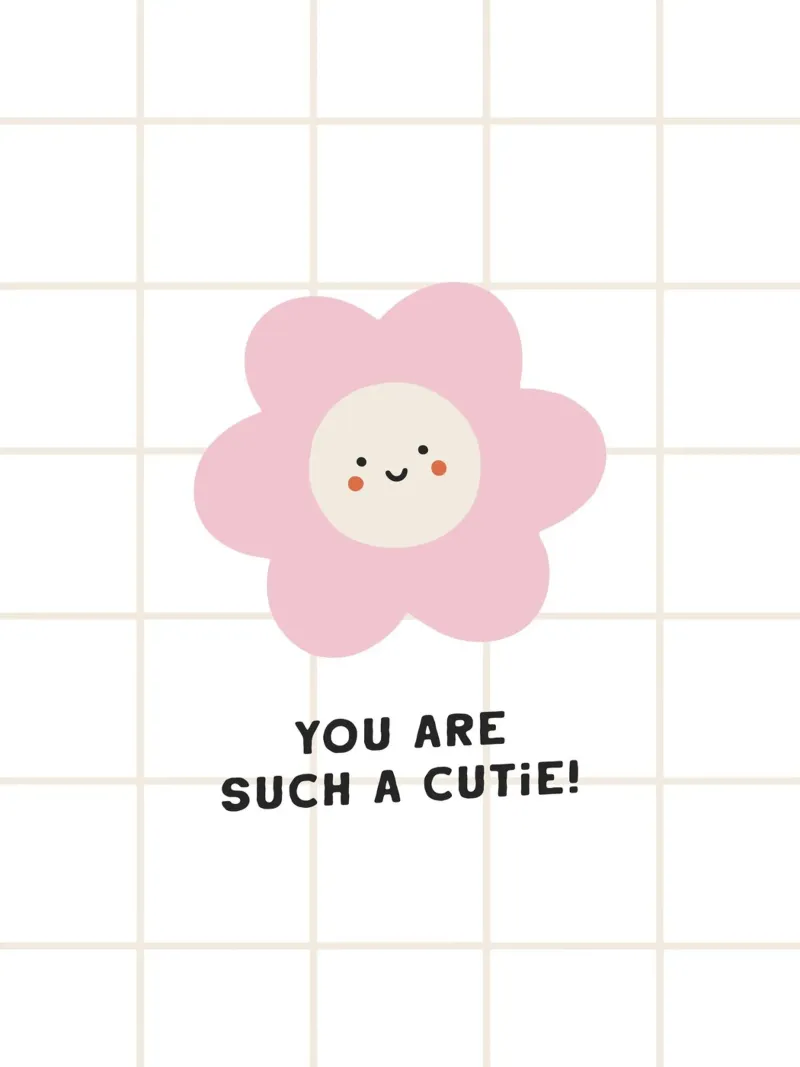 You Are Such A Cutie carta hahnemühle da treechild