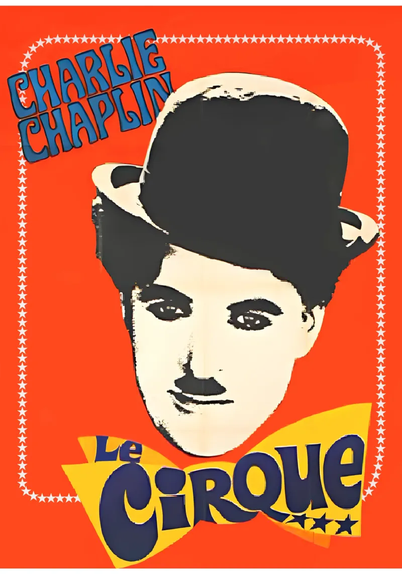 Charlie Chaplin The Circus Movie alluminio dibond da Attaboy Dsgn