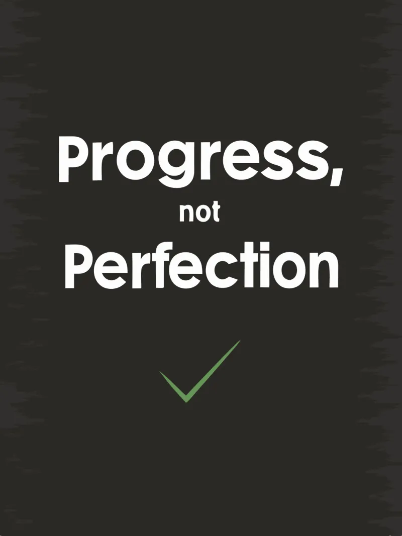 progresso non perfezione poster da logic