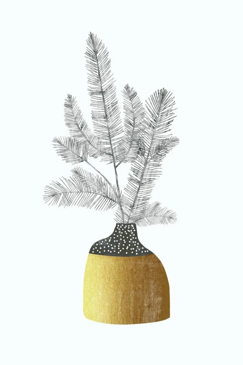 Urban Christmas No. 1 poster with plastic frame by typealive
