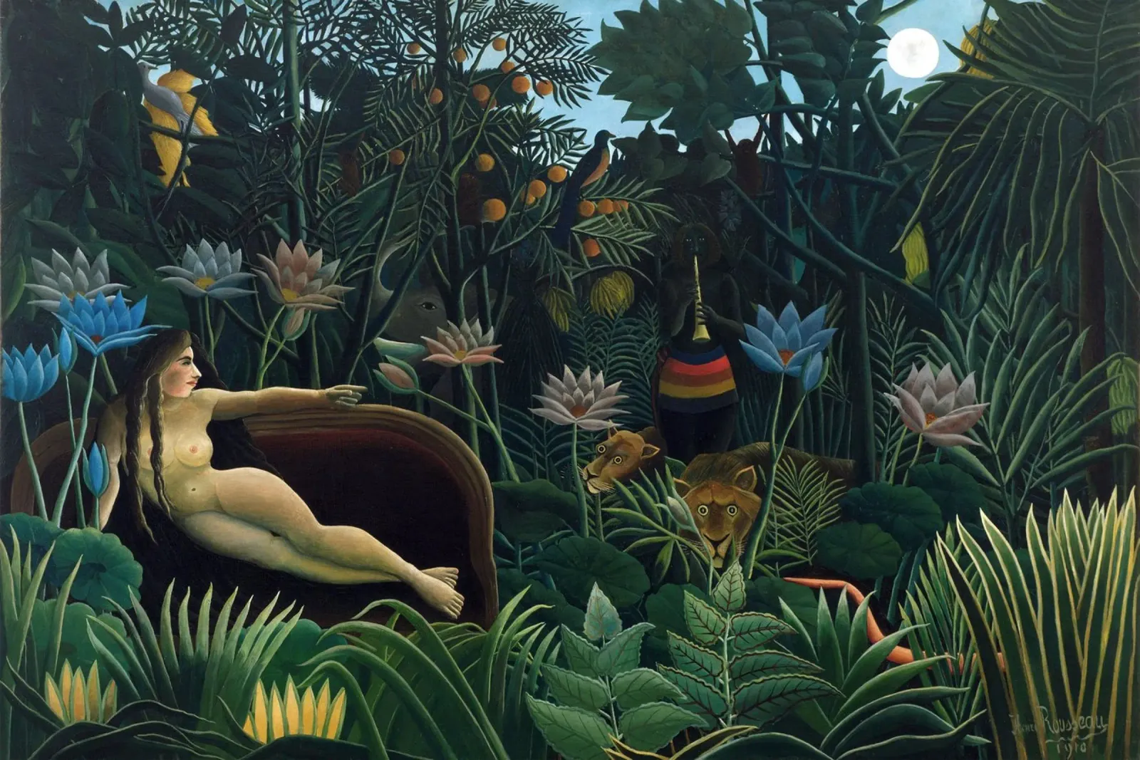 Henri Rousseau - The Dream carta hahnemühle da apoloprints
