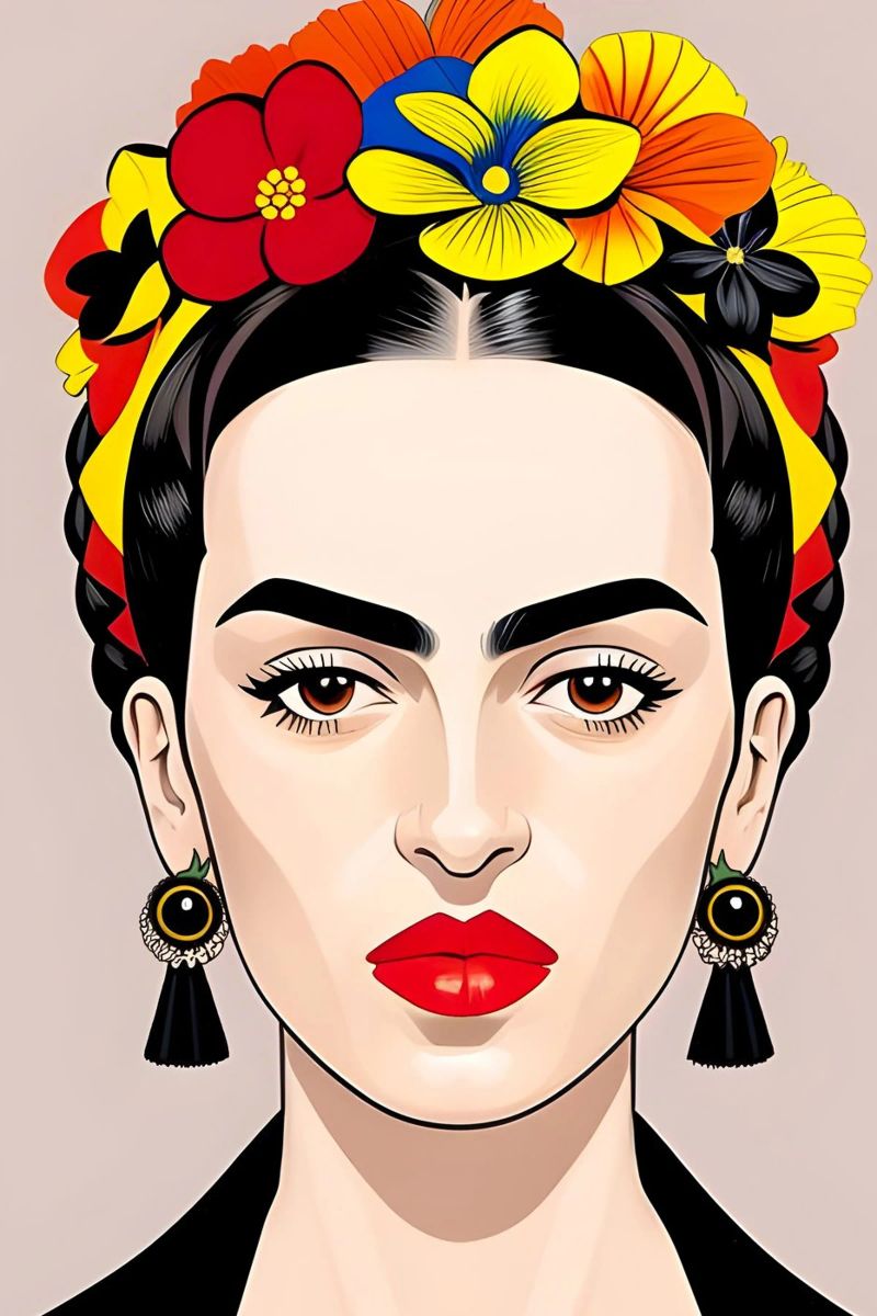 FRIDA Poster von ART DECO