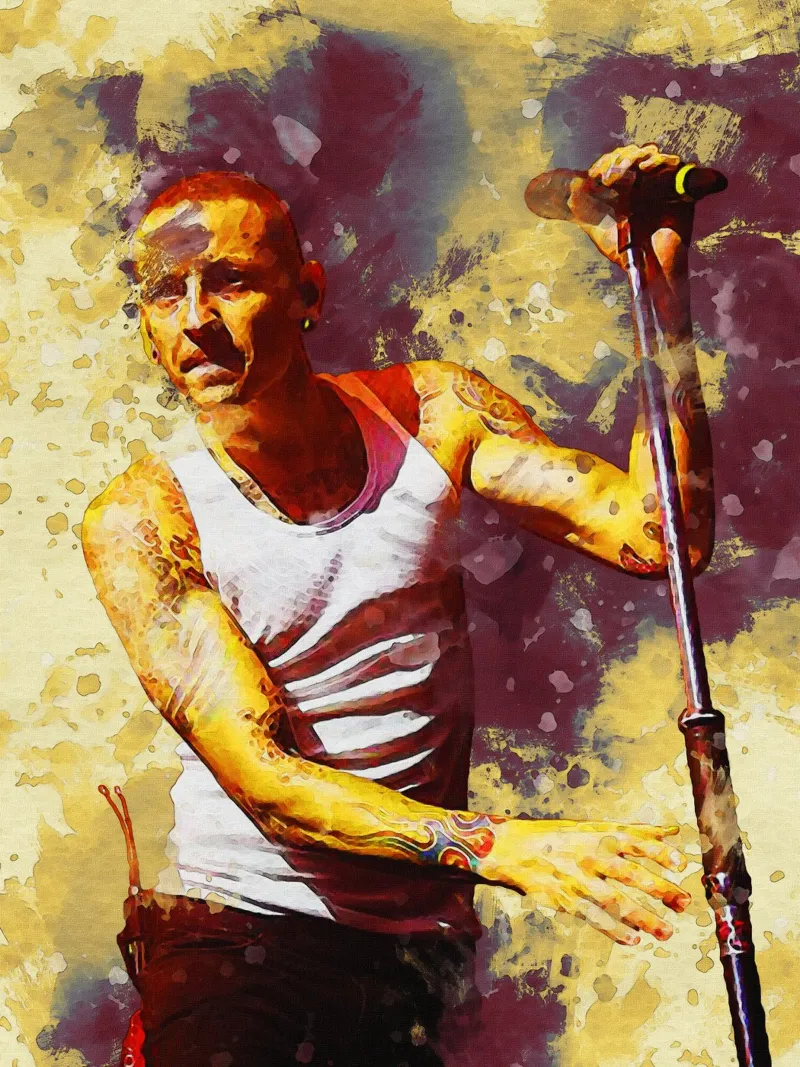 Smudge Linkin Park pellicola backlit da Gunawan Rb