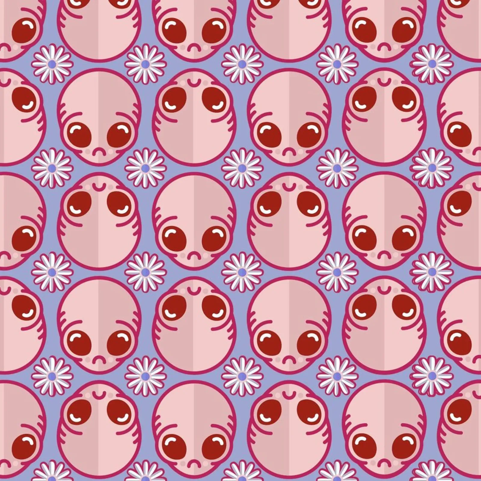 Sadalien Serenity Quartzrose canvas by Chobopop