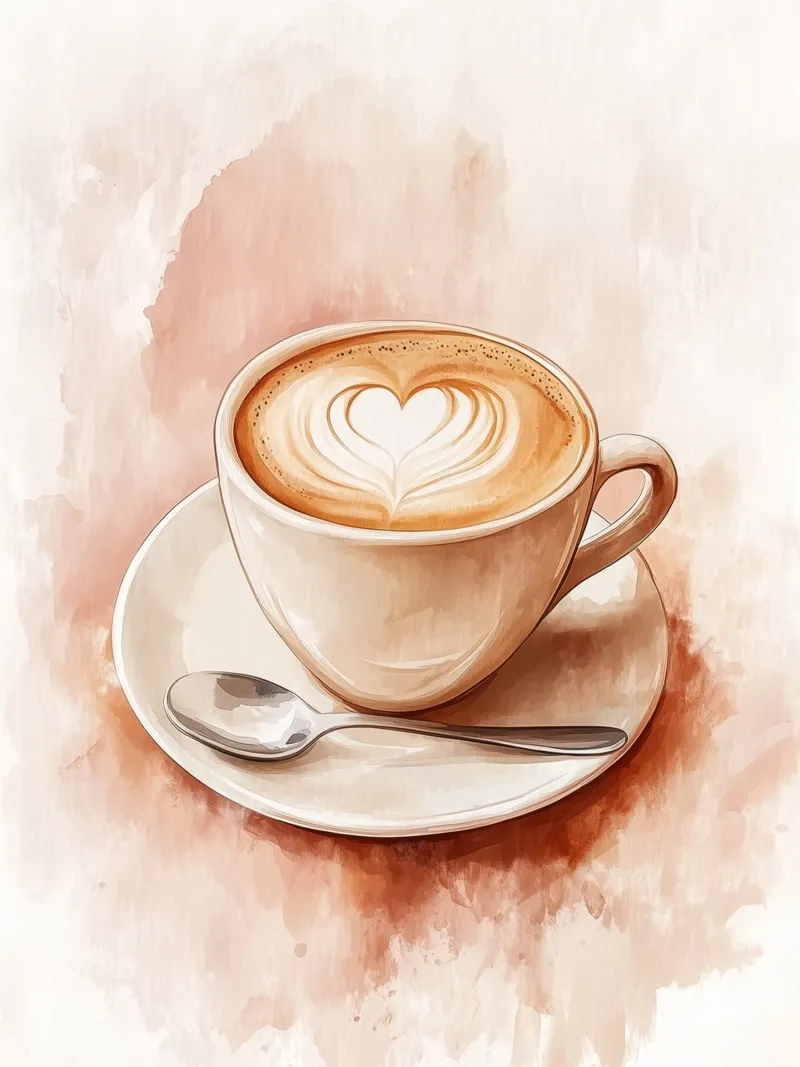Caffè latte alluminio dibond da Spice & Style