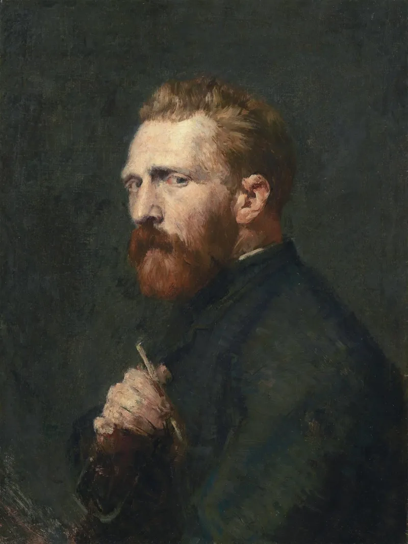 Van Gogh Portrait carta hahnemühle da apoloprints