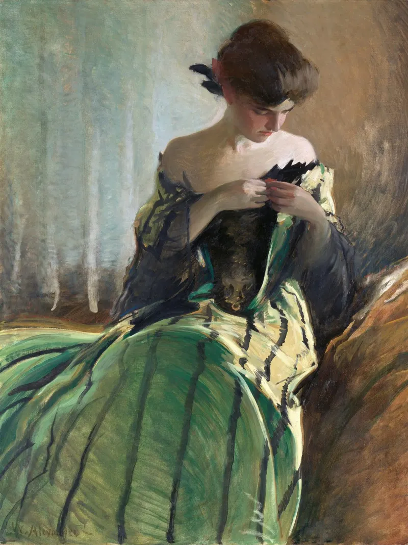 Study in Black and Green pellicola backlit da apoloprints