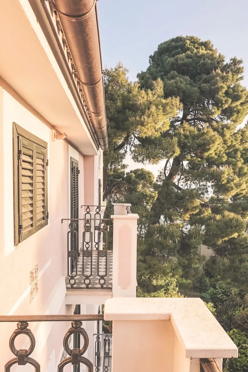 Puglia, Italy I Italian villa at sunset canvas by Julie Travel Photography