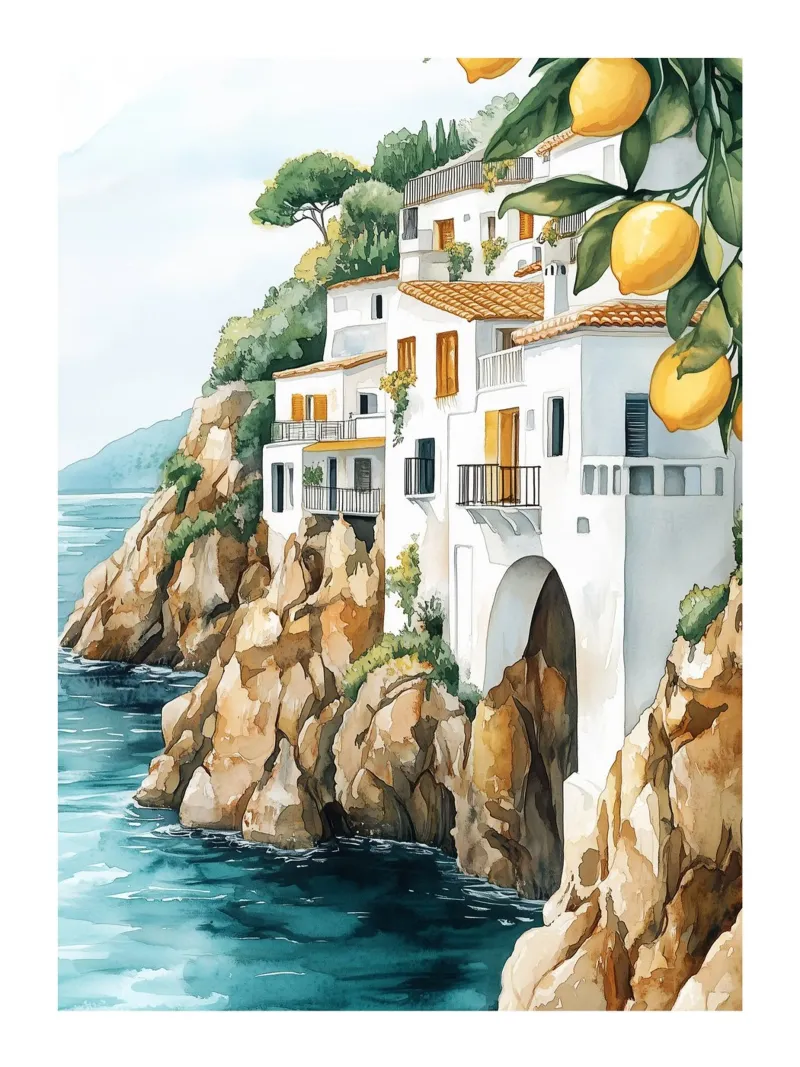 Case mediterranee carta hahnemühle da Shores & Skies