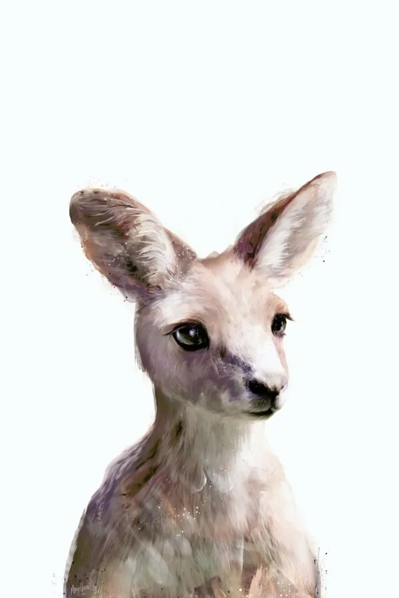 Little Kangaroo plexiglass da Amy Hamilton