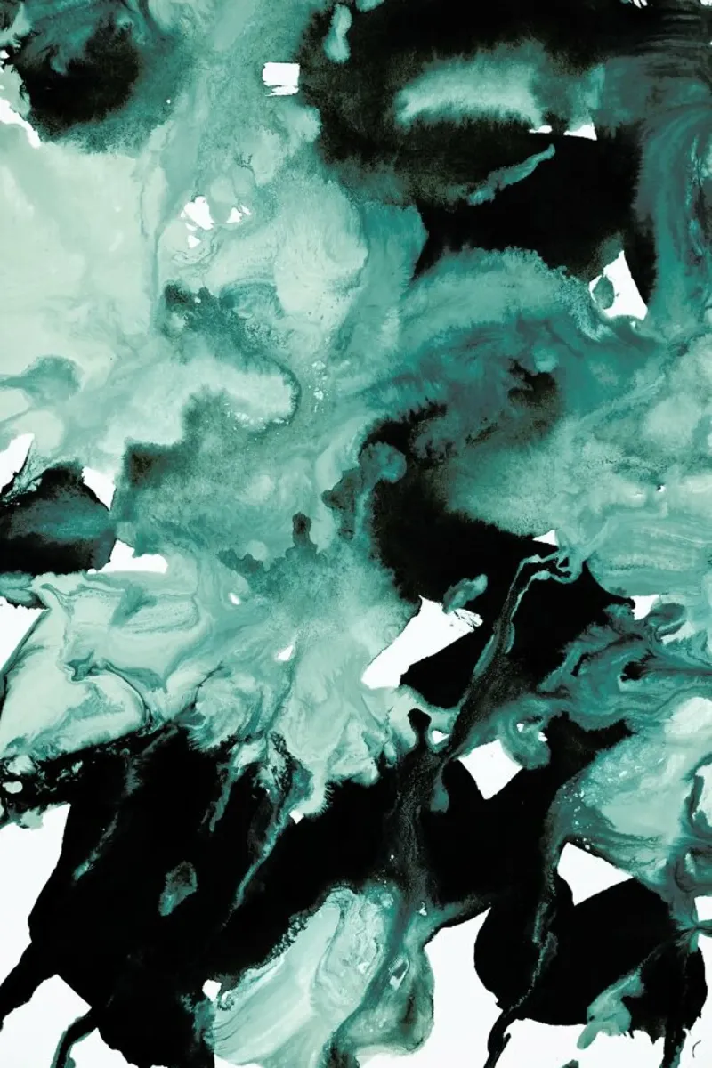Inkblot Marble 4 carta hahnemühle da IRIS LEHNHARDT FINE ART