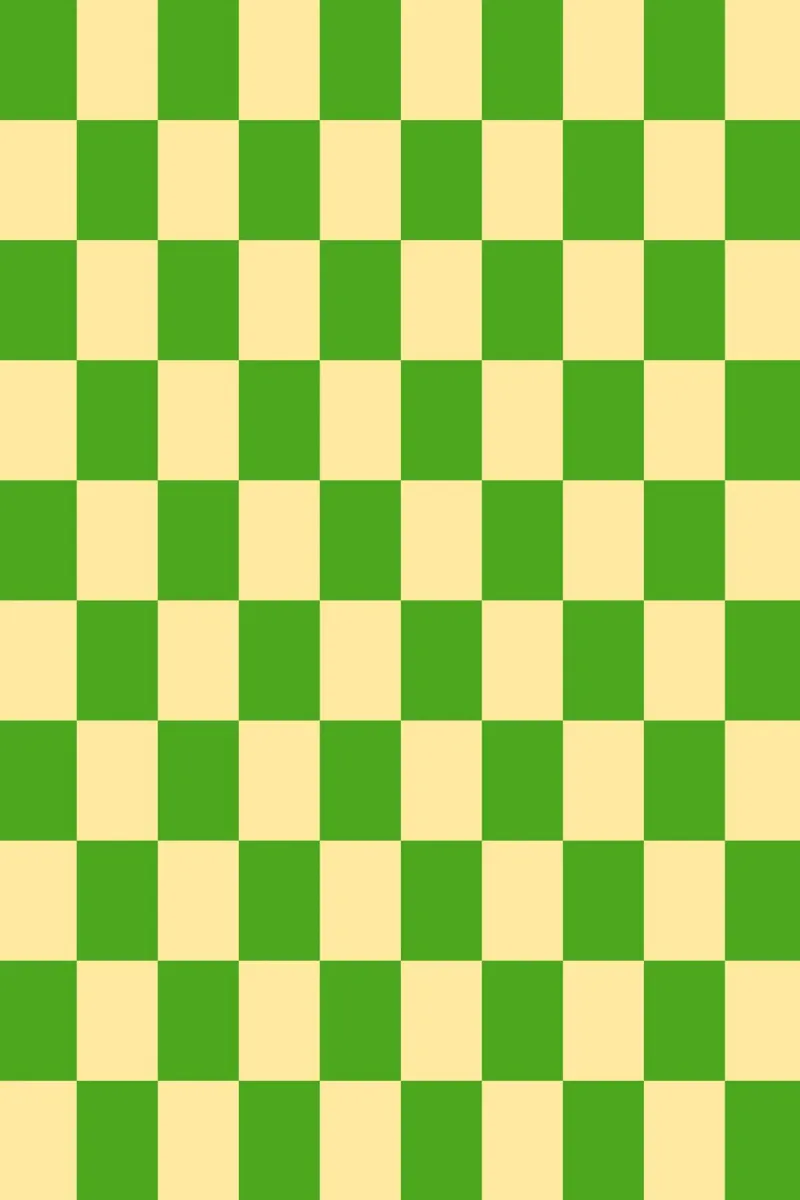 Damier vert et jaune clair hahnemühle de Paigaam Studio