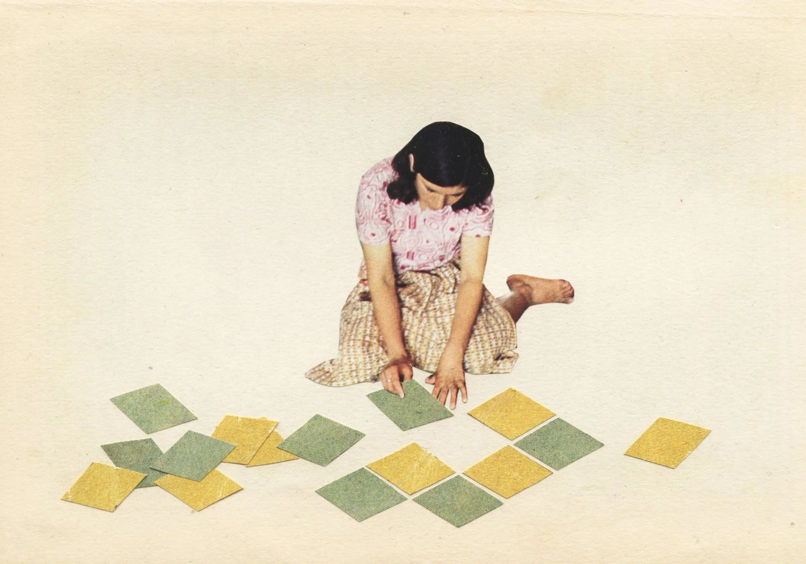 Work in Progress poster by Cassia Beck Collage