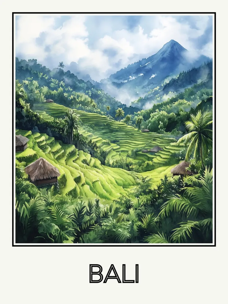 Bali hahnemühle de Frame the World