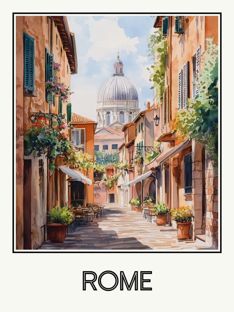 Rome poster de Frame the World